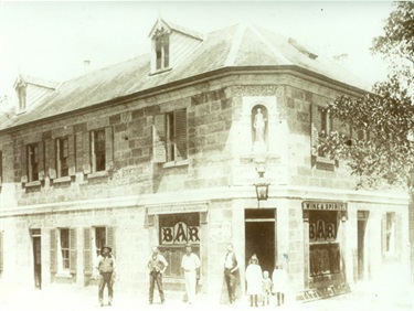 Garibaldi Hotel built 1861 – present corner of Ferry and Alexandra Street