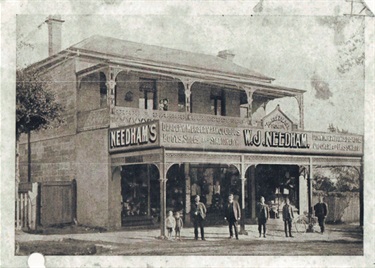 Needhams General Store Alexandra Street 1910