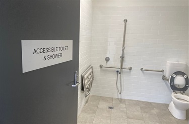 Accessible amenities in the Boronia Park Sports and Community Facility