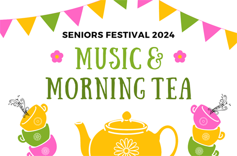 Seniors Music Morning Tea Website Tile