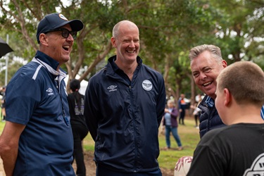 Photo from the Gladesville Reserve Official Opening