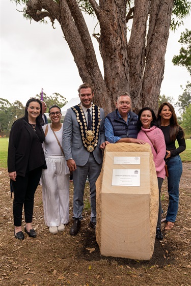 Photo from the Gladesville Reserve Official Opening