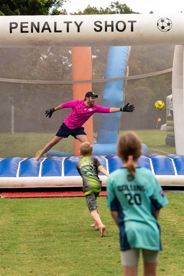 Photo from the Gladesville Reserve Official Opening