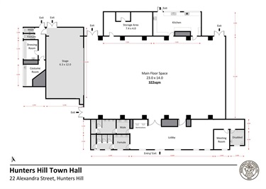 Town Hall Floor Plan