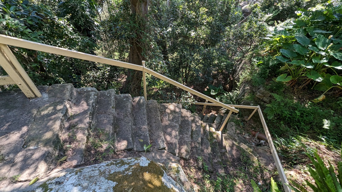 Compressed - Ferdinand Street reserve steps leading down.jpg